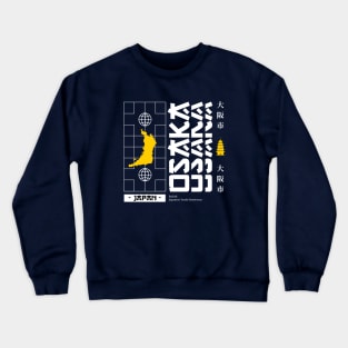 Osaka Japan Streetwear Crewneck Sweatshirt